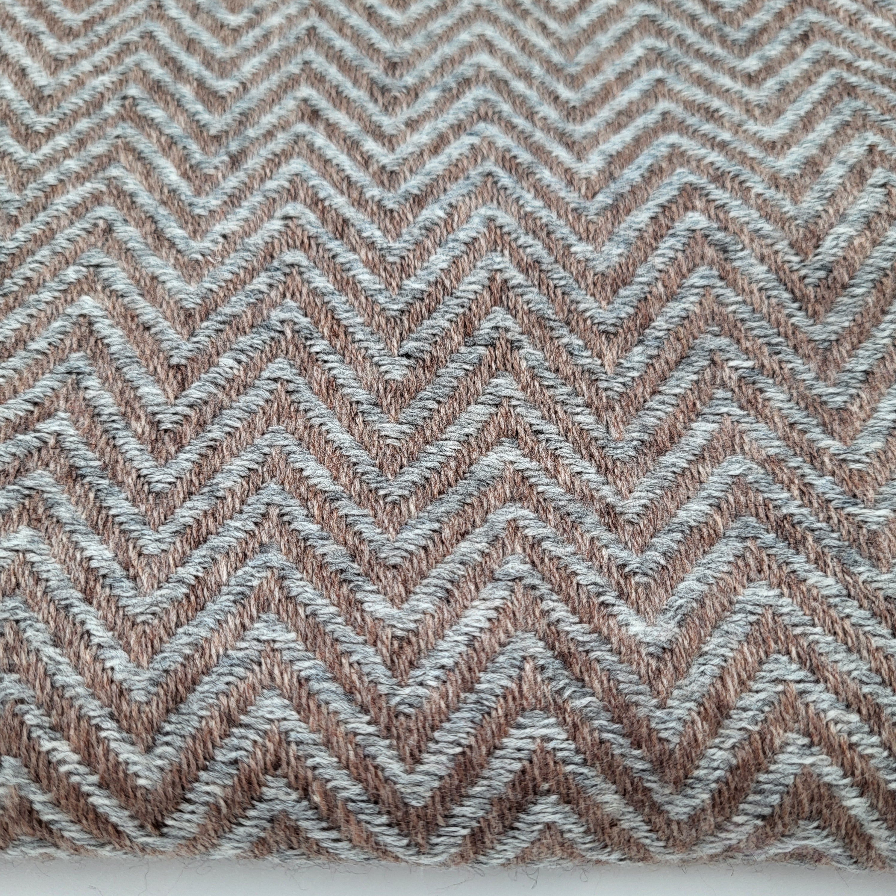 Cashmere Shawl Herringbone: soft woven wrap to wear or layer, from Inside Living Singapore. Styled in a home setting.