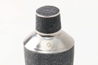 Faux Shagreen Cocktail Shaker Charcoal, detail view - buy homeware, tableware and interior accessories at Inside Living