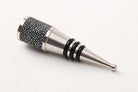 Faux Shagreen Bottle Stopper, side view - buy homeware, tableware and interior accessories at Inside Living Singapore