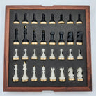 Chess Set from Inside Living Singapore, detail view.