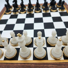 Chess Set from Inside Living Singapore, close-up of the finish.