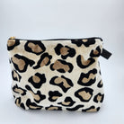Cosmetic Bag Velvet Leopard Print, Inside Living Singapore homeware and lifestyle collection, view 3.