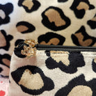 Cosmetic Bag Velvet Leopard Print, Inside Living Singapore homeware and lifestyle collection, view 5.