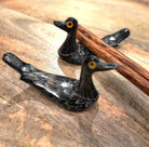 Horn Chopsticks Stand Duck, available at Inside Living Singapore, detail of the design.