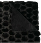 Egg Velvet Cushion Black, Inside Living Singapore homeware and lifestyle collection, view 2.