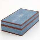 Faux Shagreen Bridge Set shown from another angle, homeware at Inside Living Singapore.