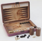 Faux Shagreen Travel Backgammon Set extra product view, homeware from Inside Living Singapore.