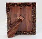 Faux Tortoise Shell Photo Frame from Inside Living Singapore, close-up of the finish.
