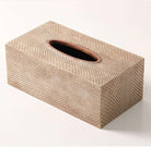 Tissue Box Cover Boa Antique Silver from Inside Living Singapore, detail view.