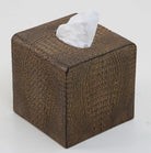 Tissue Box Cover Crocodile from Inside Living Singapore, alternate angle.