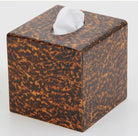 Tissue Box Cover Tortoise Shell from Inside Living Singapore, detail view.