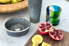 Faux Shagreen Wine Coaster Charcoal, detail view - buy homeware, tableware and interior accessories at Inside Living
