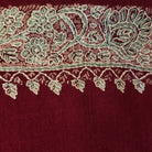 Pashmina with Hand Embroidered Border, full product view, from the Inside Living Singapore homeware collection.