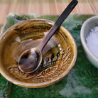 Horn Sauce Spoon: horn serving spoon for the table, from Inside Living Singapore. Alternative angle.