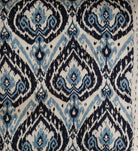 Kantha cotton bedspread and throw in assorted floral designs, 210 x 260 cm, from Inside Living Singapore Side view.