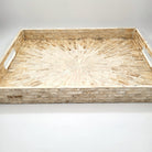 Mother of Pearl Tray Ivory, Inside Living Singapore homeware and lifestyle collection, view 2.