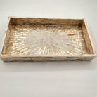 Mother of Pearl Tray Ivory, Inside Living Singapore homeware and lifestyle collection, view 3.