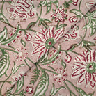 Set of two hand block-printed cotton napkins in assorted designs, 48 x 48 cm, machine washable