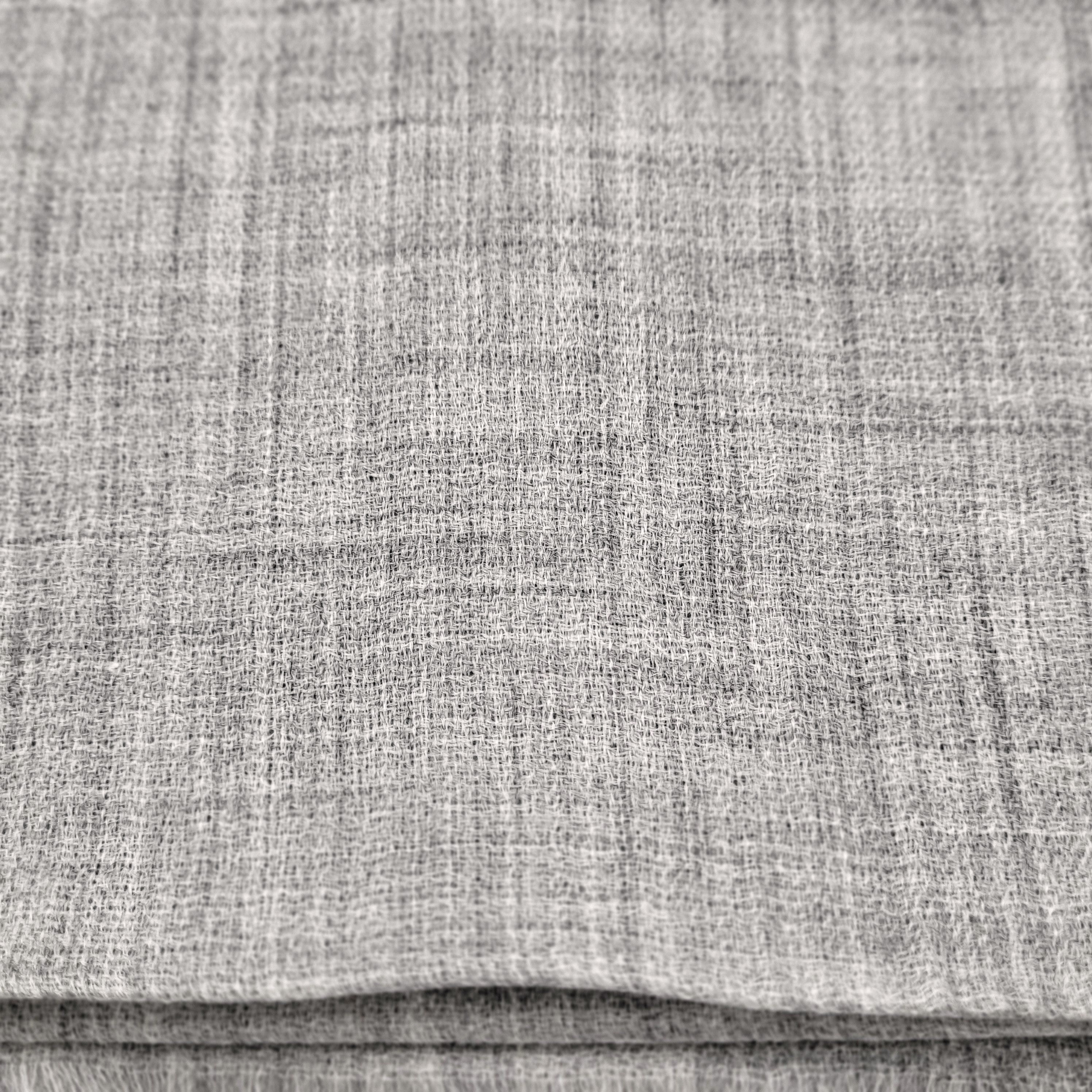 Plain 100% pashmina shawl in teal, soft handwoven wrap for warmth and style, from Inside Living Singapore Folded view.