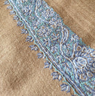 Pashmina with Hand Embroidered Border, styled in a room setting, from the Inside Living Singapore homeware collection.