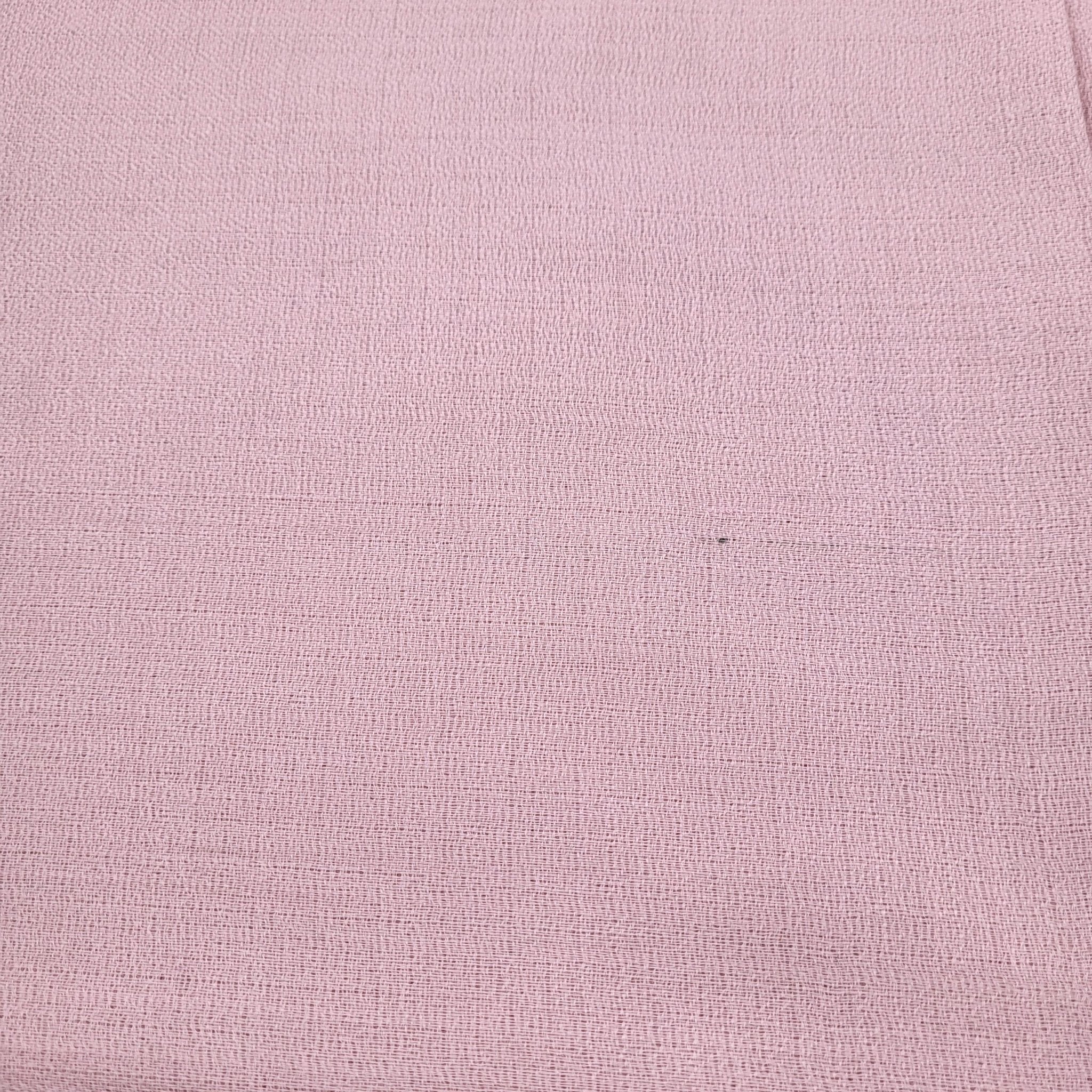 Plain 100% pashmina shawl in baby pink, a soft lightweight handwoven wrap, 72 x 200 cm