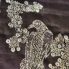 Block Print Quilt Birds of Paradise, block print quilt and bedding at Inside Living Singapore. Detail view.