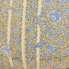 Block Print Cushion 'Gazal', decorative cushion cover at Inside Living Singapore. Styled view.