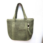 Raphia Beach Bag Bella shown from another angle, bags at Inside Living Singapore.