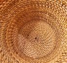 Rattan Wastepaper Basket, detail view - buy homeware, tableware and interior accessories at Inside Living Singapore