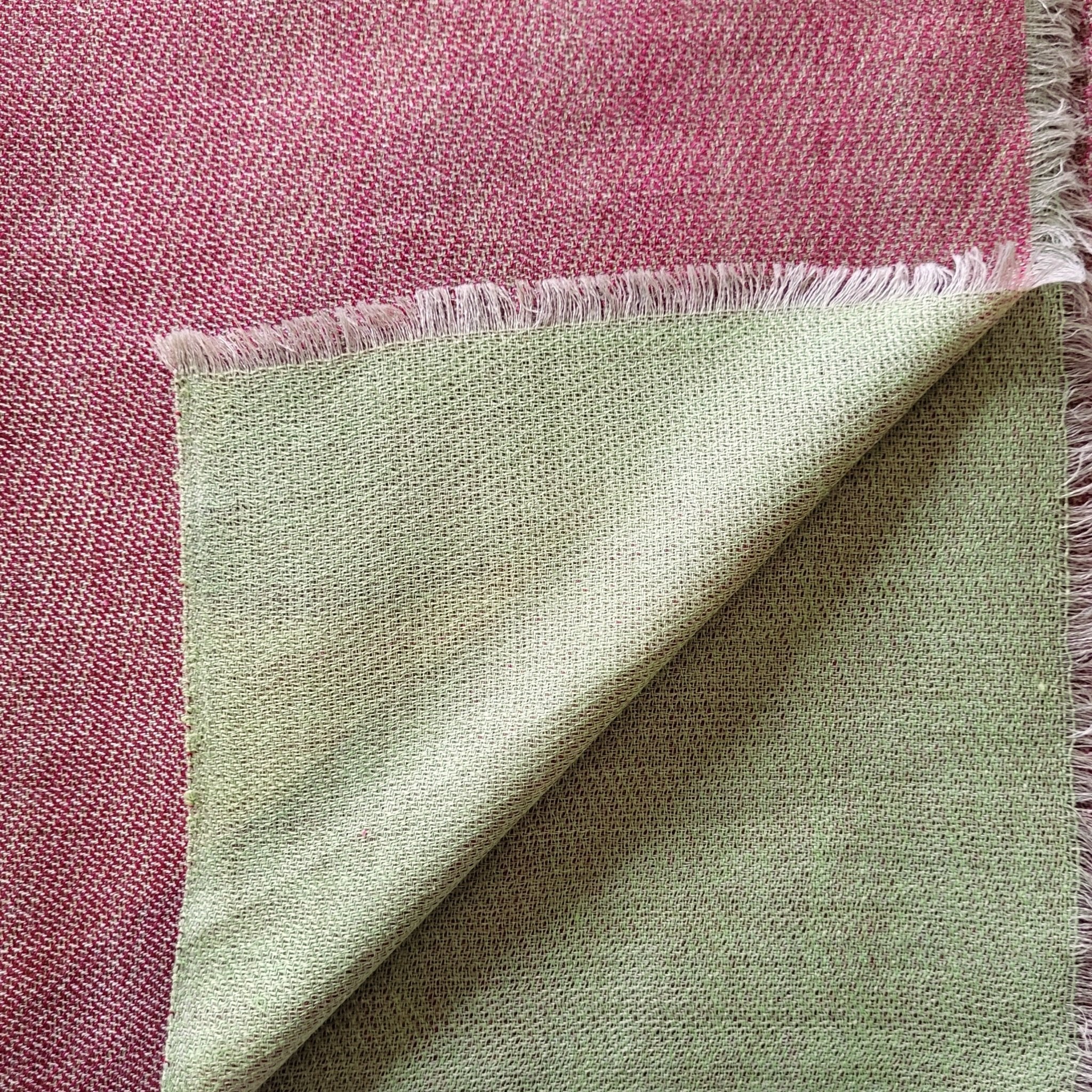 Reversible Pashmina from Inside Living Singapore. Shown close-up detail.