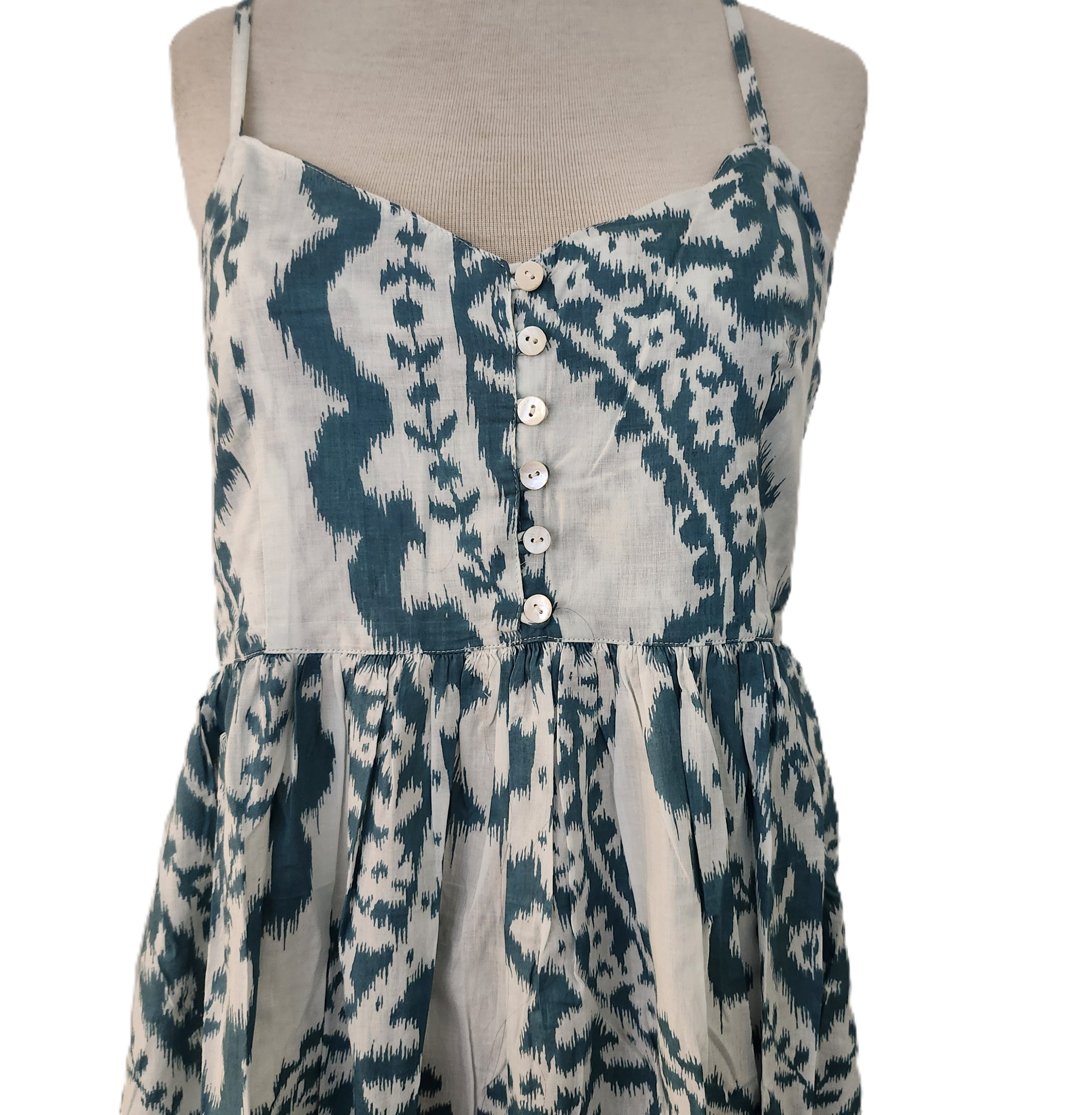Block Print Sundress XS, Inside Living Singapore homeware and lifestyle collection, view 4.