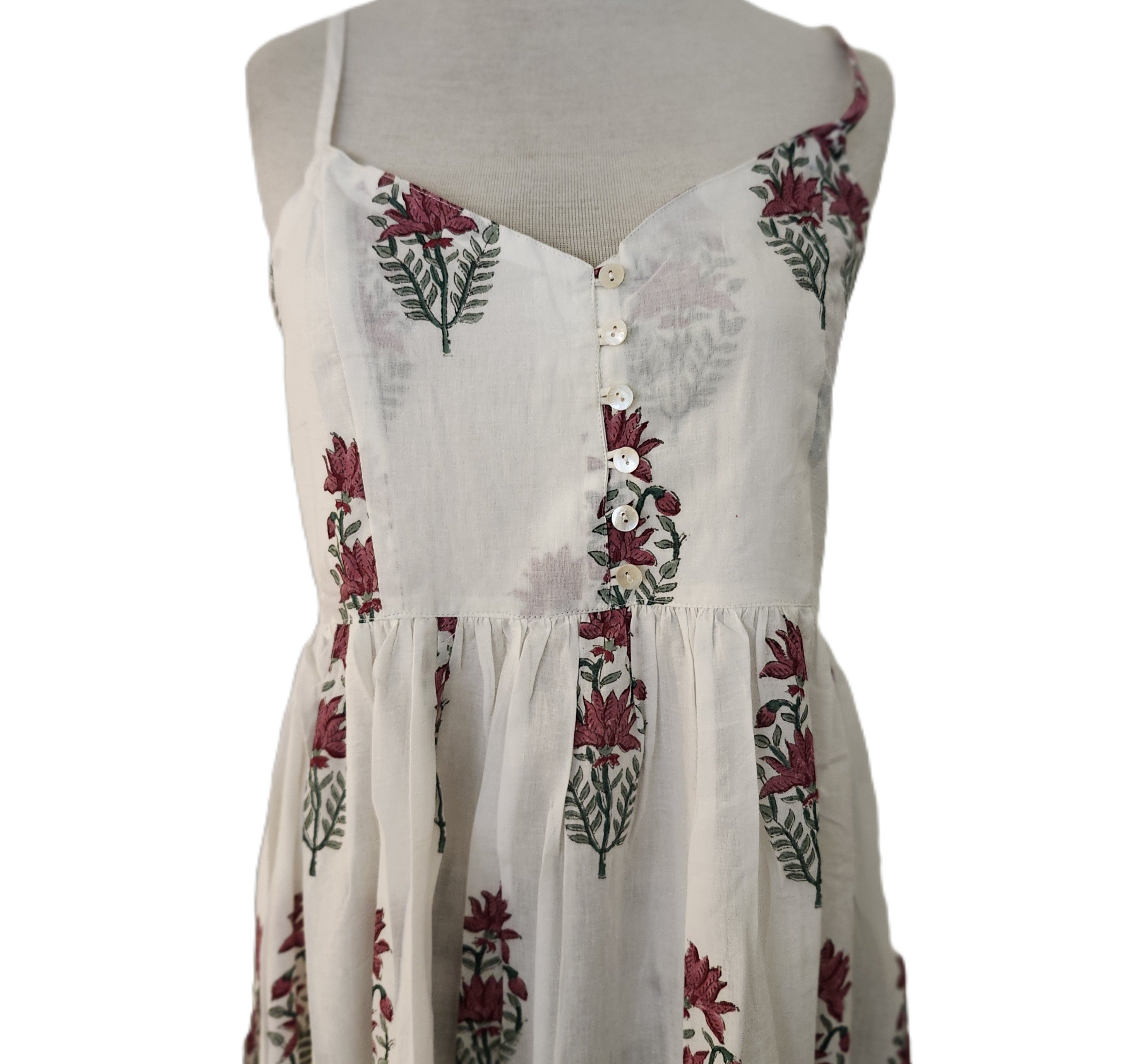 Block Print Sundress S, Inside Living Singapore homeware and lifestyle collection, view 2.