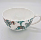 Singapore Toile cup and saucer from Inside Living, fine ceramic set with heritage East-meets-West toile pattern