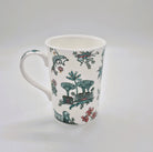 Singapore Toile mug from Inside Living, fine ceramic mug with heritage East-meets-West toile pattern, detail view