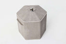 Faux Shagreen Otis Ice Bucket Barley, alternative angle - buy homeware, tableware and interior accessories at Inside Living