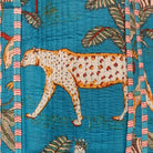 Block Print Shopper Bag Safari, part of the Handbags collection at Inside Living Singapore, close-up of the texture.