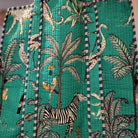 Block Print Shopper Bag Safari, part of the Handbags collection at Inside Living Singapore, styled in a home setting.
