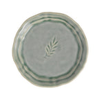 Antique-glaze ceramic side plate, 16 cm diameter, for small starters or as a saucer, made in Portugal