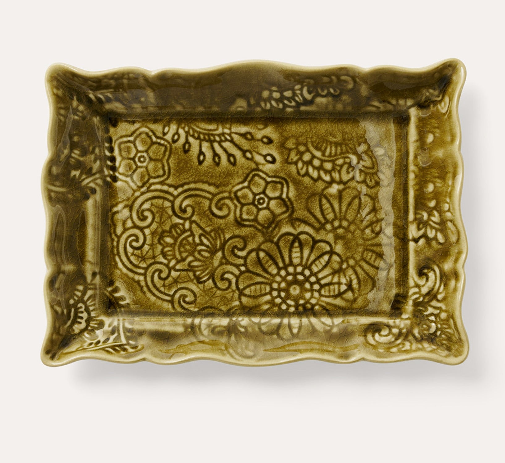 Sand ceramic appetiser plate in white stoneware, 19.5 x 13.5 cm, ovenproof and dishwasher safe