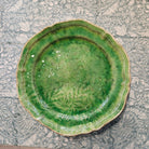 Dinner Plate Seaweed, ceramic tableware at Inside Living Singapore. Side view.