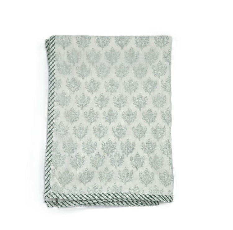 Final print option for the toddler dohar blanket, a soft cotton sheet used as a duvet alternative.