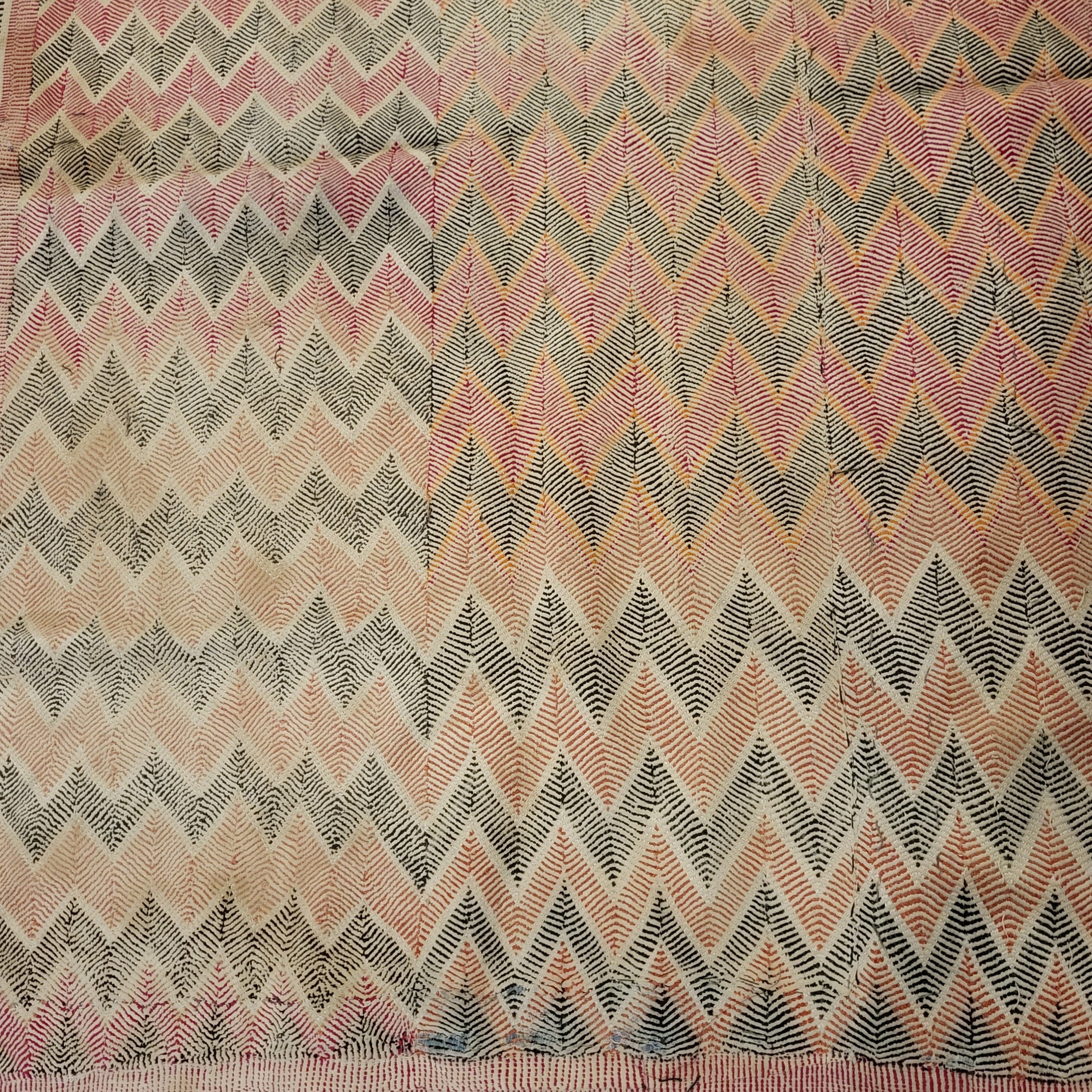 Vintage Kantha ZigZag, Inside Living Singapore homeware and lifestyle collection, view 2.