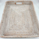 Rattan Tray Large Whitewash from Inside Living Singapore, alternate angle.