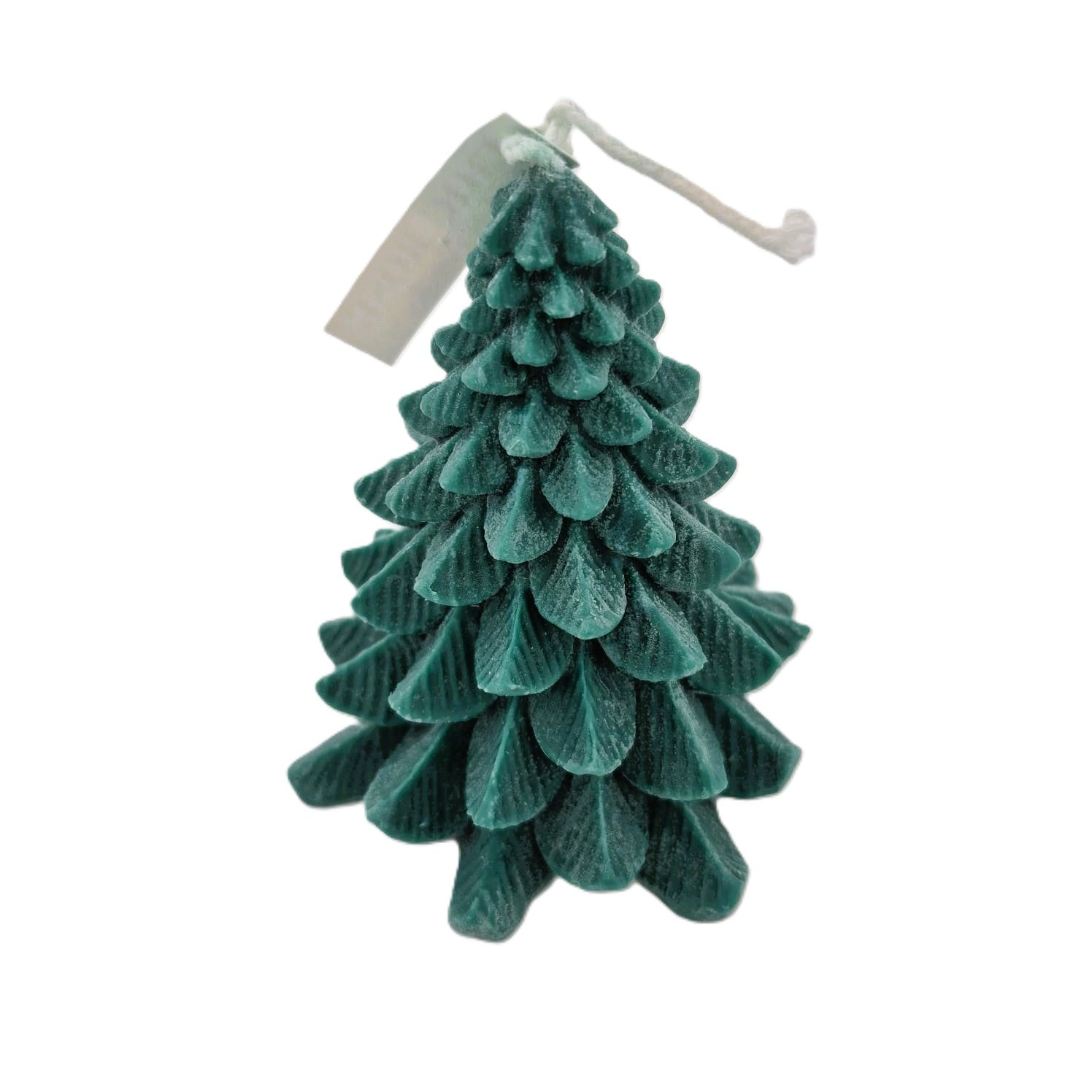 Classic Christmas tree candle from Inside Living, festive decorative candle for seasonal home decoration, alternate view