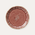 Ceramic amuse bouche or side plate in old rose, 16 cm diameter, ovenproof and dishwasher safe
