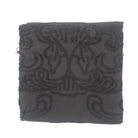 Bô towel charcoal detail, soft absorbent cotton bath towel in charcoal grey, a plush bathroom essential.