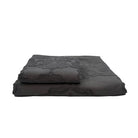 Bô towel in charcoal, soft absorbent cotton bath towel in charcoal grey for everyday bathroom luxury.