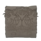 Bô Towel Grey, part of the Towels collection at Inside Living Singapore, detail of the design.