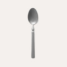 Celta dinner spoon detail, stainless steel spoon with a Celta handle design, quality everyday dining cutlery.