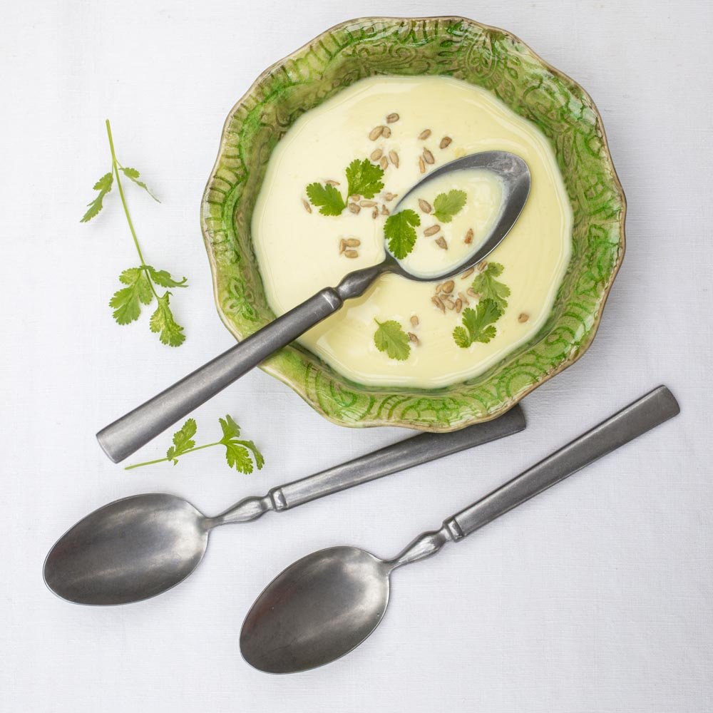 Celta dinner spoon, stainless steel dinner spoon with Celta design, elegant everyday and occasion cutlery.